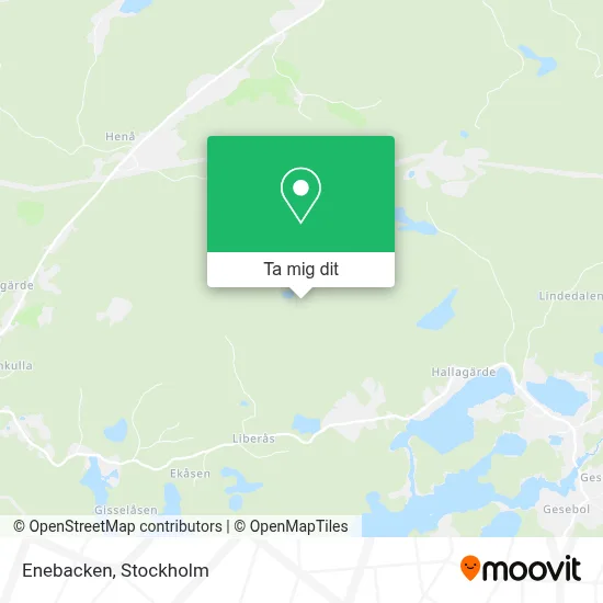 Enebacken karta