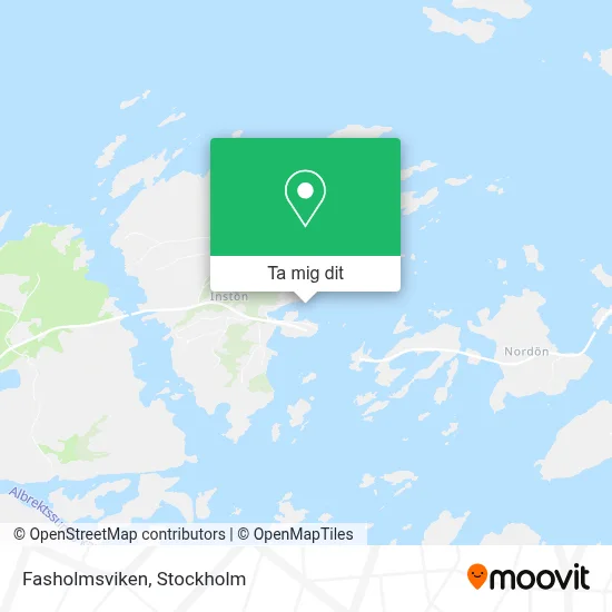 Fasholmsviken karta