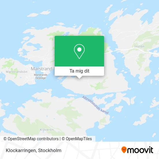 Klockarringen karta