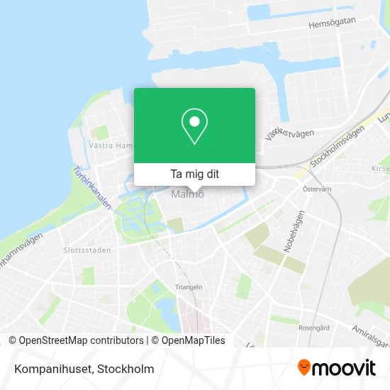 Kompanihuset karta