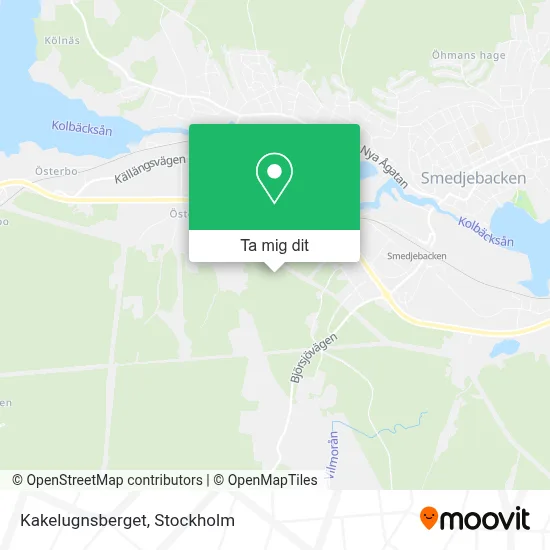 Kakelugnsberget karta