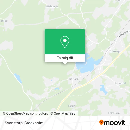Svenstorp karta