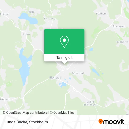 Lunds Backe karta