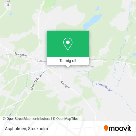 Aspholmen karta