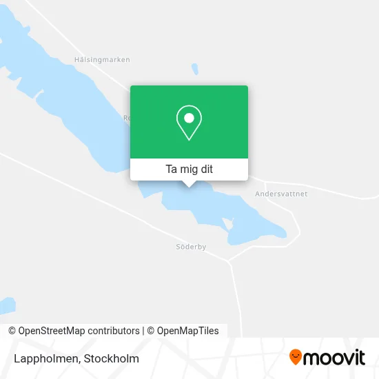 Lappholmen karta