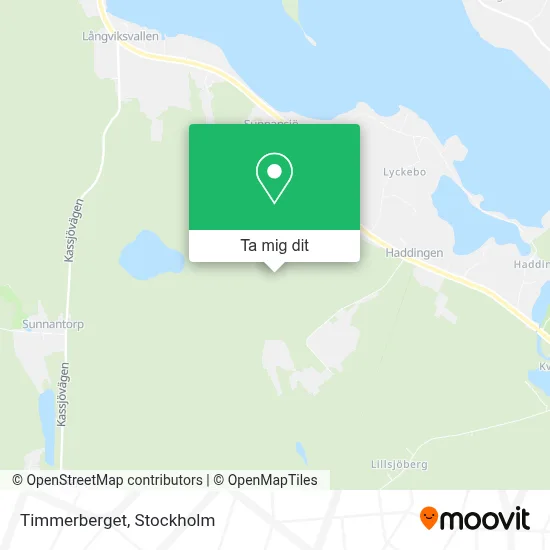 Timmerberget karta