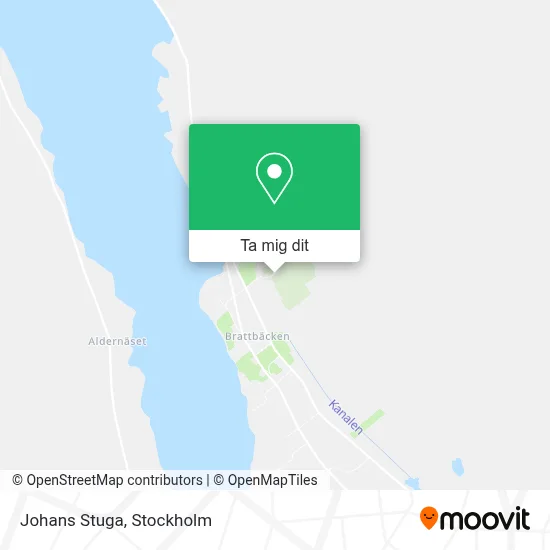 Johans Stuga karta