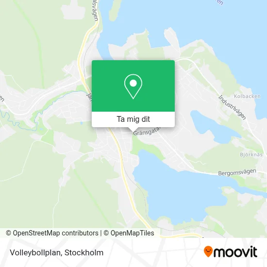 Volleybollplan karta