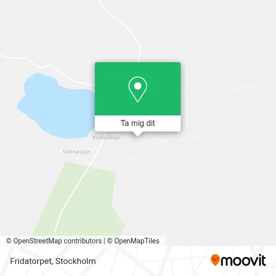 Fridatorpet karta