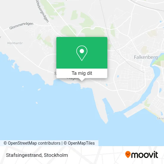 Stafsingestrand karta