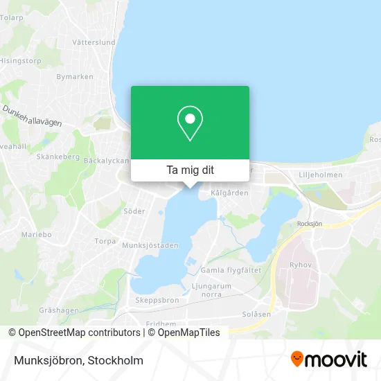 Munksjöbron karta