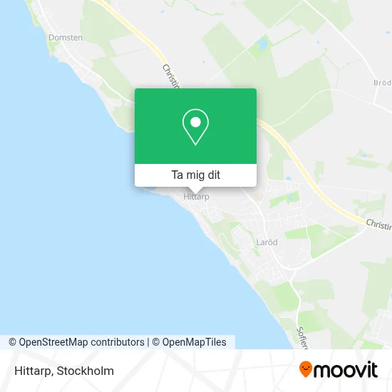 Hittarp karta
