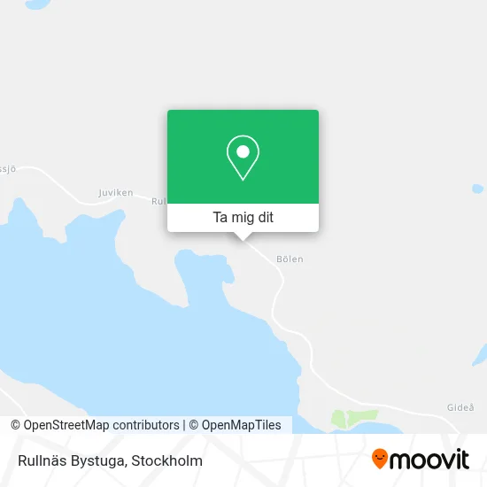 Rullnäs Bystuga karta