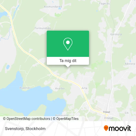 Svenstorp karta
