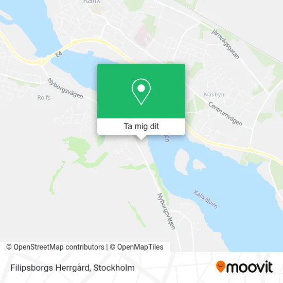 Filipsborgs Herrgård karta