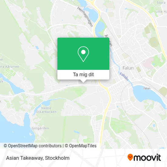 Asian Takeaway karta