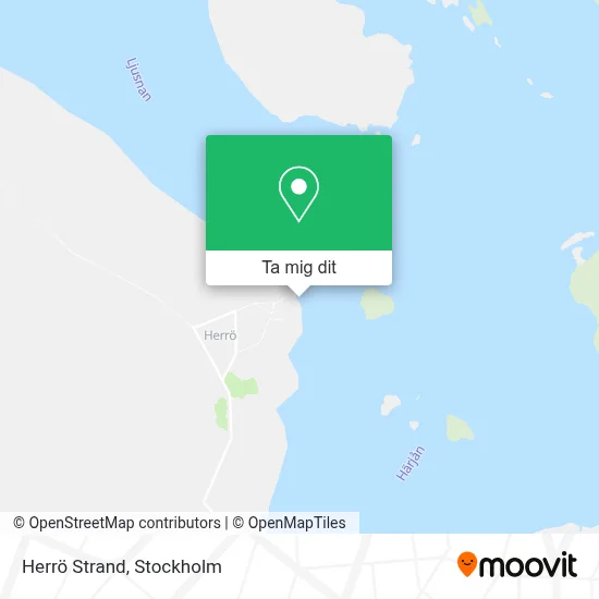 Herrö Strand karta