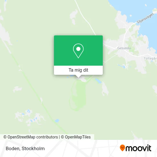Boden karta