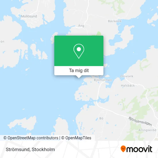 Strömsund karta