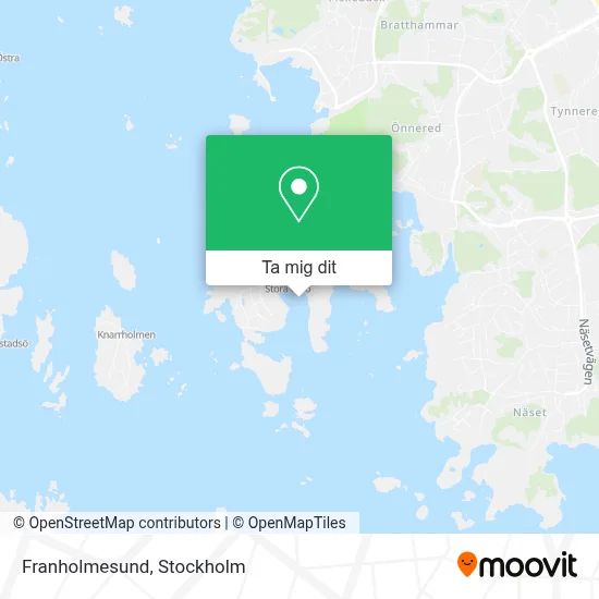 Franholmesund karta