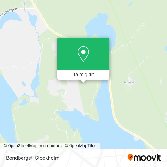Bondberget karta