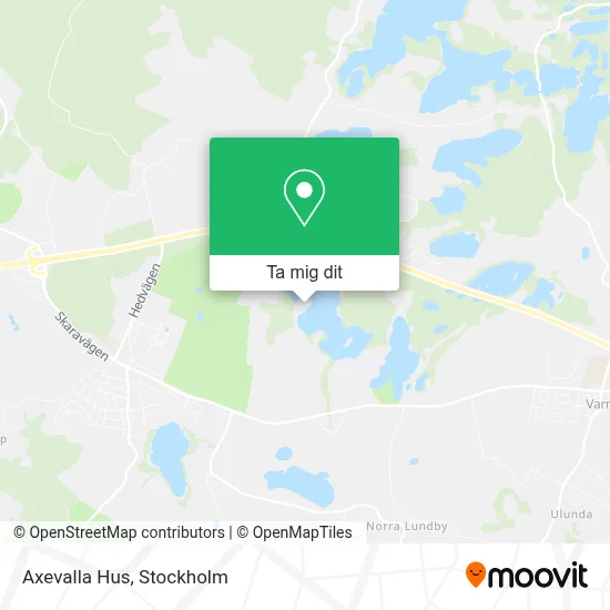 Axevalla Hus karta