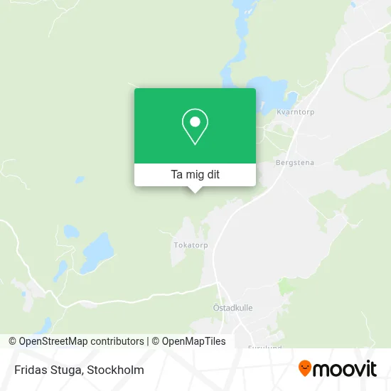 Fridas Stuga karta
