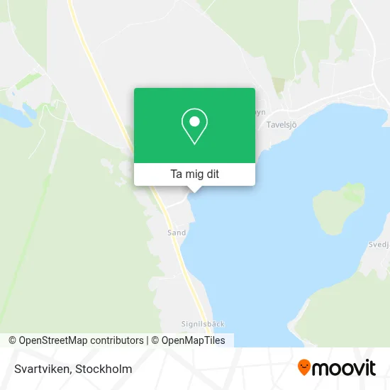 Svartviken karta