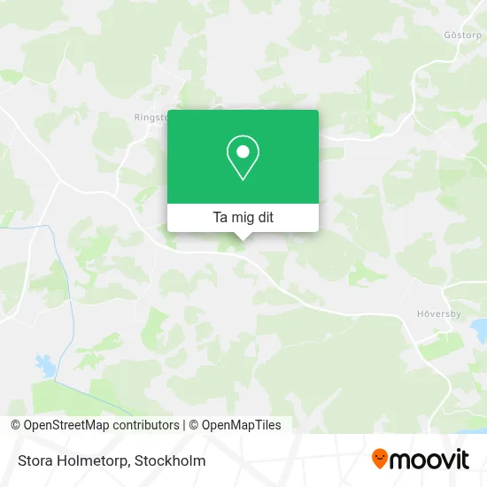 Stora Holmetorp karta