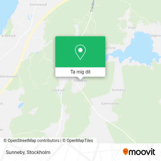Sunneby karta