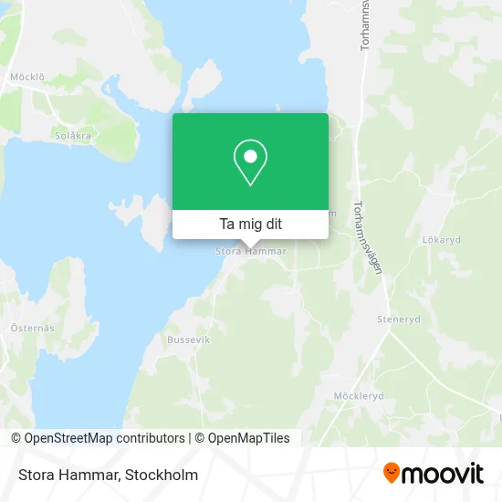 Stora Hammar karta