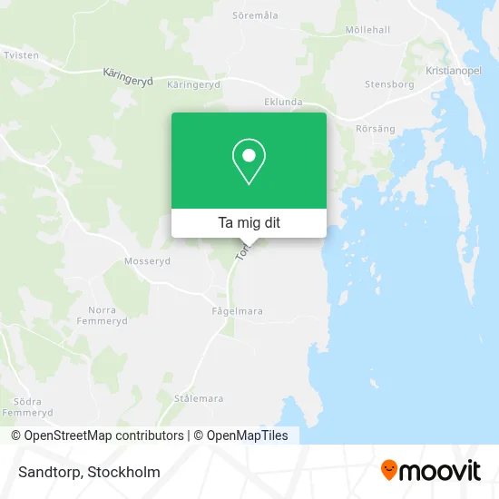 Sandtorp karta