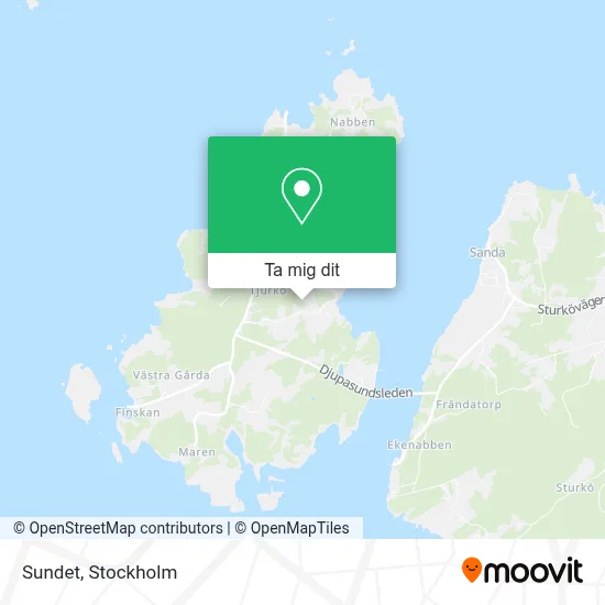 Sundet karta