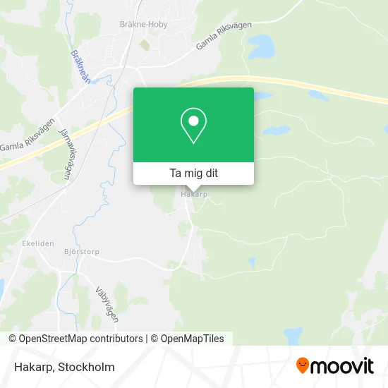 Hakarp karta