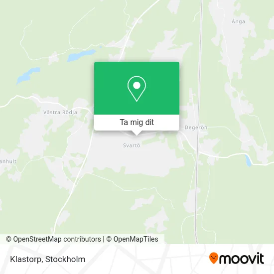 Klastorp karta
