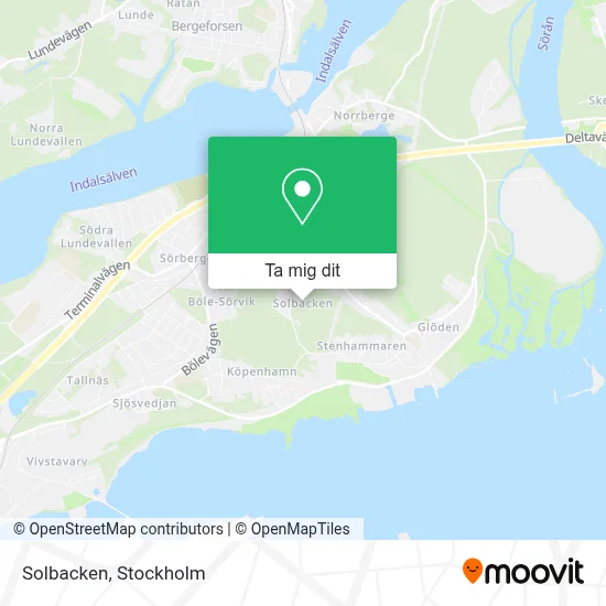 Solbacken karta