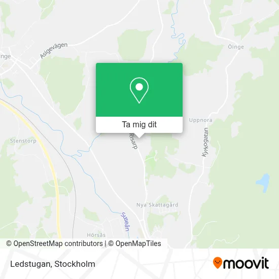 Ledstugan karta