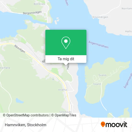 Hamnviken karta