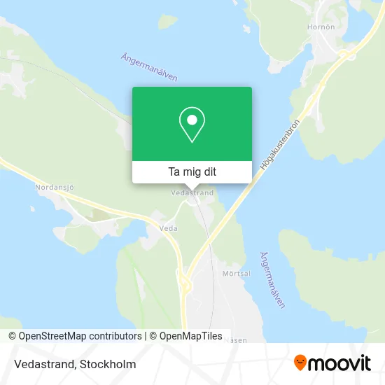 Vedastrand karta
