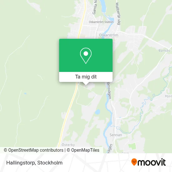 Hallingstorp karta