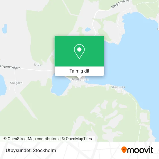 Utbysundet karta