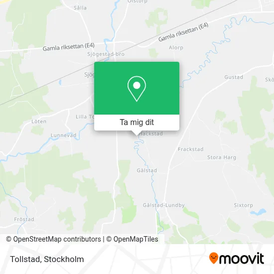 Tollstad karta