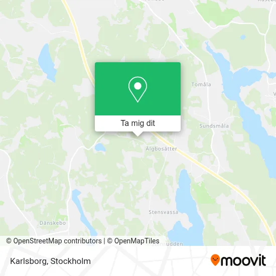 Karlsborg karta