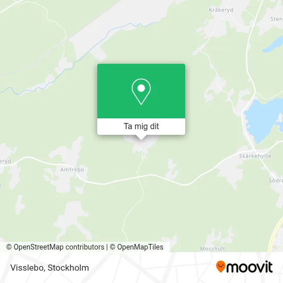 Visslebo karta