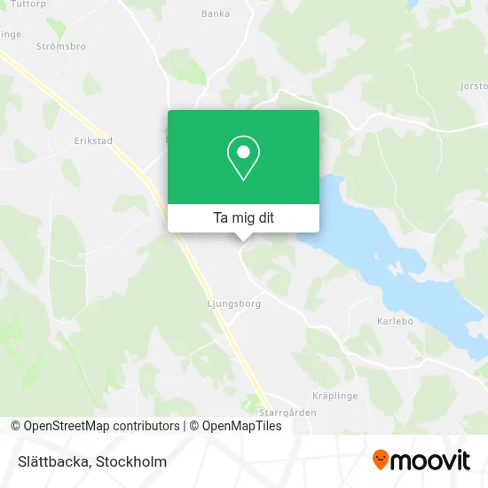 Slättbacka karta
