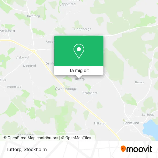 Tuttorp karta
