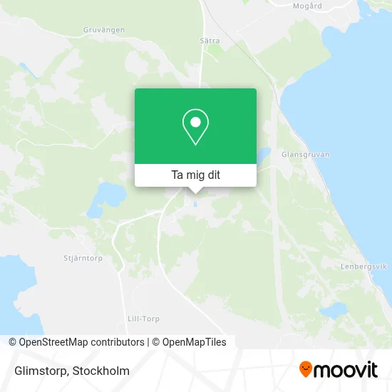 Glimstorp karta