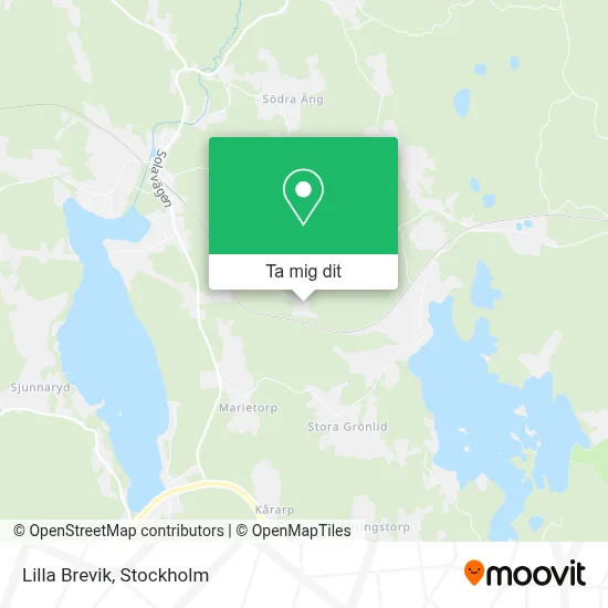 Lilla Brevik karta