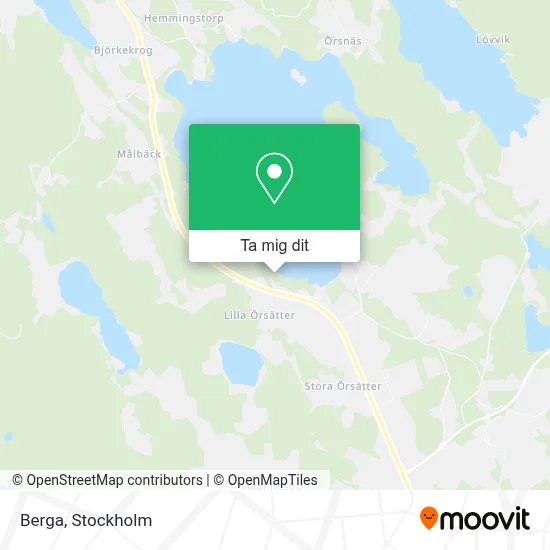 Berga karta