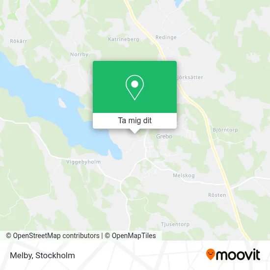 Melby karta